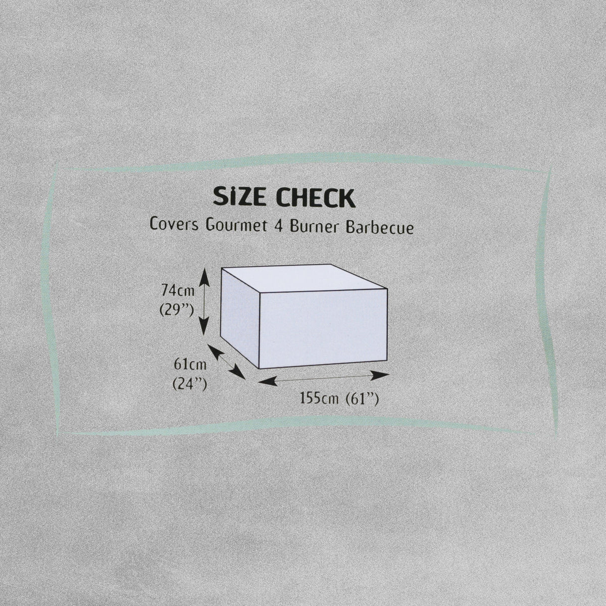 Barbecue Cover for 4 Burner BBQ