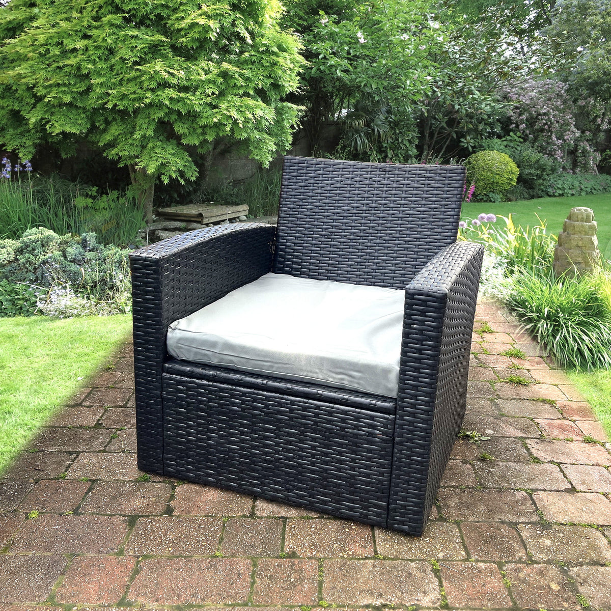 4 Seater Rattan Sofa Set