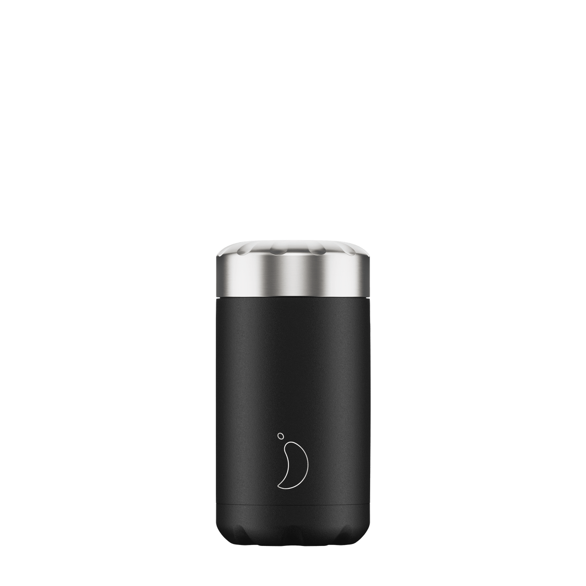 Chilly's Food Pot Monochrome Black 500ml