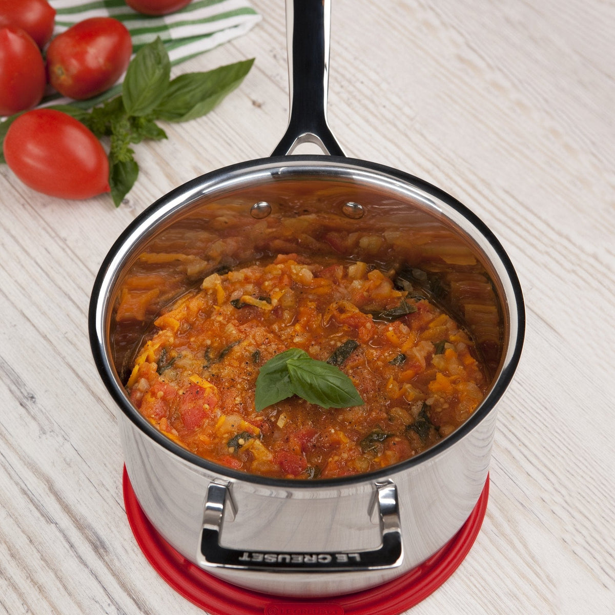 Le Creuset 3-PLY Stainless Steel Saucepan